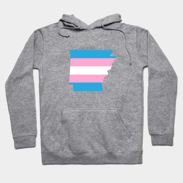 Arkansas Trans Pride Hoodie by littleSamantics